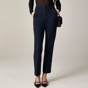 J.Crew Kate Straight-leg Pant in 4-Season Stretch - Navy - 8R - Washable!
